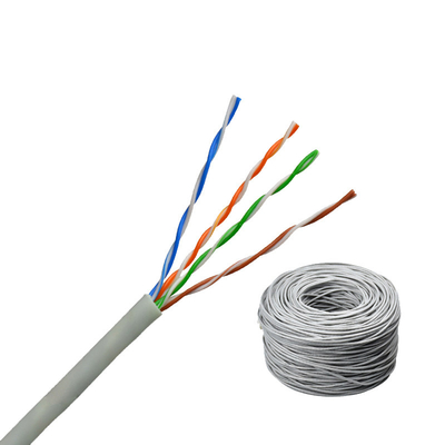 OEM Network 4pr Lan CAT5E UTP Cable 24AWG 0.5mm CCA BC 1000m Per Roll