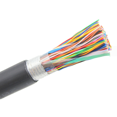 50 Pairs Copper Telephone Cable Outdoor HDPE Jacket Wire UL CE FCC ROHS Certificate