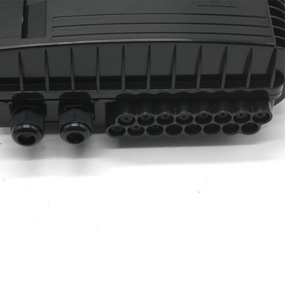 FTTH GPON 16 Ports Outdoor Plastic Fiber Optic Distribution Box With PLC Splitter