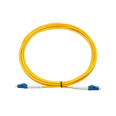 Simplex Single Mode FTTH LC UPC Fiber Optic Jumper G652D G657A Customized