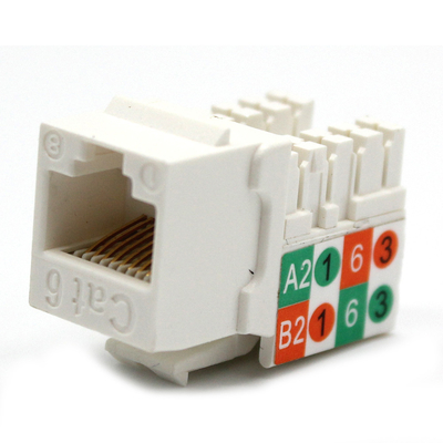 Module Rj45 Female Cat6 UTP Keystone Jack Suitable For Patch Panel