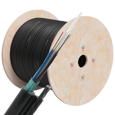 Self Supporting Figure 8 Single Mode GYTC8S 12 24 36 48 Core Fiber Optic Cable Outdoor
