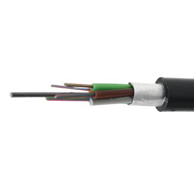 24 / 48 / 96 / 144 / 288 Hilos Communication Underground Fiber Optic Cable GYTA