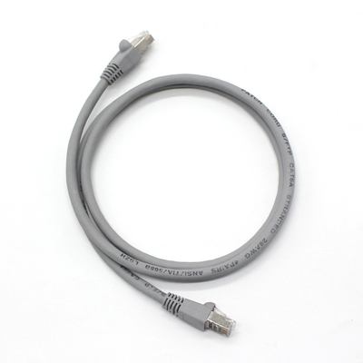 Indoor Outdoor Rj45 Patch Cable Shielded Ethernet , 20m 30m 50m Cat6 Patch Cord