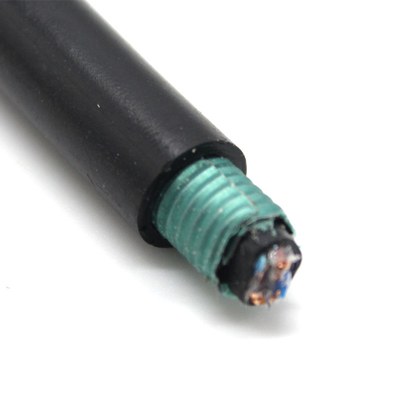 Copper Jelly Filled Armored CAT6 UTP Cable , 4 Pair Network Lan Cable