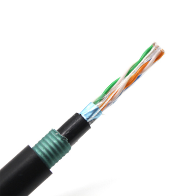 Waterproof UTP FTP Cat6 Lan Cable 1000Ft OEM Armored Oil Filled