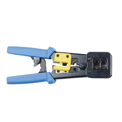Network LAN Cable Modular Plug Crimper , Cat5 / 5e / 6 / 6a Rj45 Rj11 Crimping Tool
