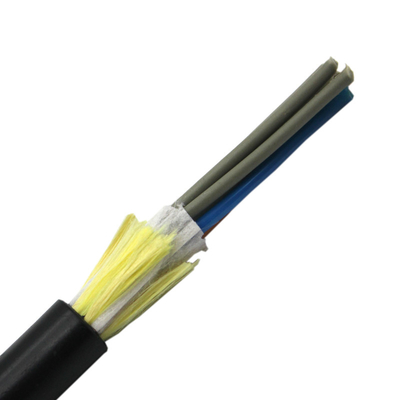 Outdoor Stranded 200m Span ADSS Fiber Optic Cable 4 / 6 / 12 / 24 / 48 / 96 Core
