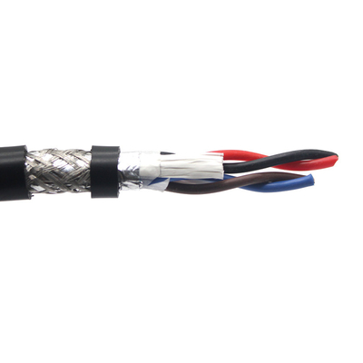 RS485 RS422 RS232 4 Core Flexible Shielded 2 Twisted Pair Cable Signal Communication