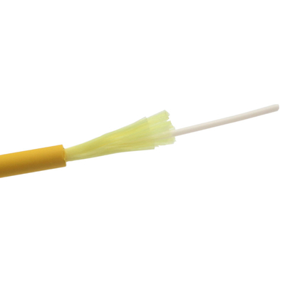 Single Mode Simplex Indoor G652D PVC Fiber Cable For Fiber Patchcord 3mm Plastic