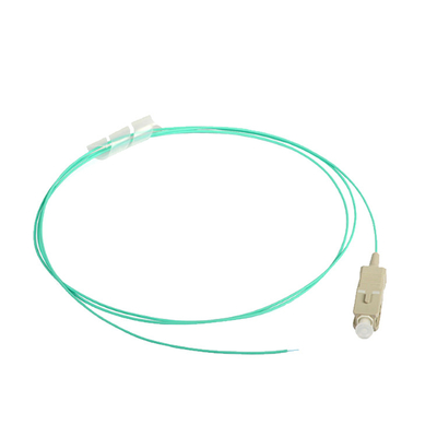 OM3 Multimode 0.9mm LC Connector Fiber Optical Pigtail IEC Grade B Standard