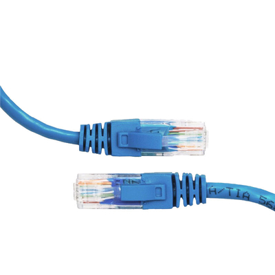 CAT6a 10 Gigabit Unshielded Patch Cord Cables With Locking Boots Key Jumper Cable