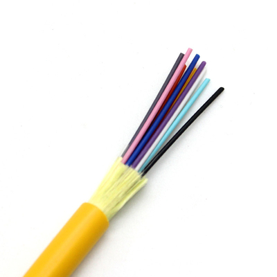 LSZH GJFJV Optical Fiber Cable 2 4 6 8 12 Core FTTH Indoor/Outdoor Fiber Aerial