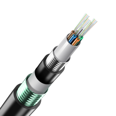 2 - 288 Cores Armoured Optical Fiber Cable GYTA GYTA53 GYTS53 Underground Fiber Cable