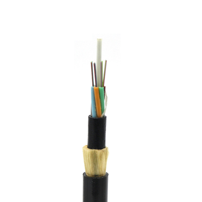 FACTORY ADSS All Dielectric Double Jacket 48 core ADSS Fiber optical cable with 200m 250m Span