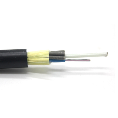 Aixton 12core 24core 48core 96core single jacket fibra optical adss cable mini adss cable