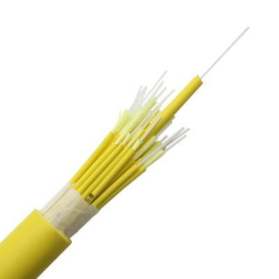 6 Core Breakout Fiber Optic Cable , 6 Core Multi-core Branch Cable