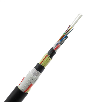Multi Loose Tube 96 Core Fiber Optic Cable ADSS Anti-Rat Bite Gel-Filled Dry Core Communication Cables