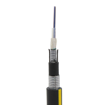 Construction Central Loose Tube Fiber Optic Cable GYTS53 GYXTW GYTA Singlemode 9/125