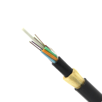 24core 48core 96core Adss All Dielectric Self-support Single Mode Single Or Double Jacket Adss Optic Fiber Cable