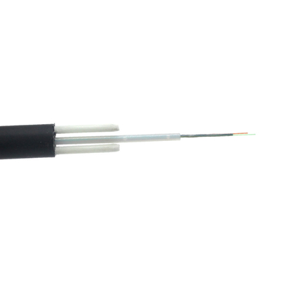 SM Outdoor Optical Fiber Cable G652d 4 8 16 24 Core FTTH Fiber Optic Cable PE Outer Jacket