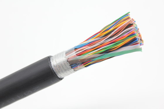 HYA HYAT HYAC HYA23 HYY HYV 20 Pair 30 Pair 50 Pair 100 Pair Aerial Telephone Cable Jelly Filled CAT3 Telephone Cables