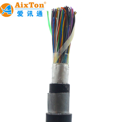 Cat3 UTP FTP 24AWG 10 / 16 / 20 / 25 / 50 / 100 / 200 Pair Indoor Outdoor Multi Pair Telephone Cable