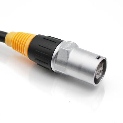 Microphone Cable XLR 1M IP67 Dustproof Waterproof Connector Lan Cable Plug Housing
