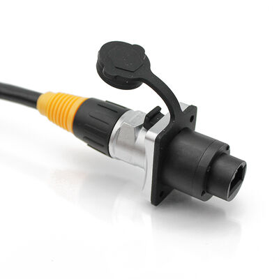 1m High-Definition LED Splicing Screen Signal RJ45 Network Cable with XLR Male