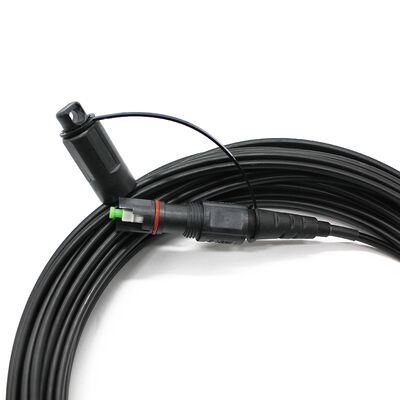 Factory Price H-OPT-SC Outdoor IP67 Waterproof FTTH Prefabricated Fiber Optical Patch Cord Compatible Corning