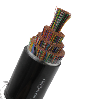 Underground jelly filled multi pairs 500 1000 1200 1500 pairs armored outdoor cat3 telephone cable 