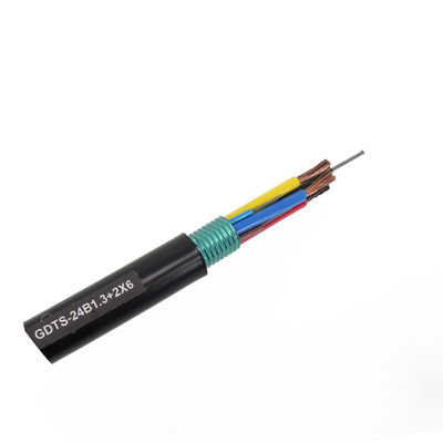 Optical Power Composite Cable With Steel Tape GDTS GDTA Hybrid Fiber Power Cable 12 24 CORE