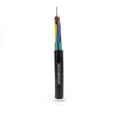 Photoelectric Composite Fibre Optic Cable GDTS GDFTS Hybrid Copper power cable 36core 48core