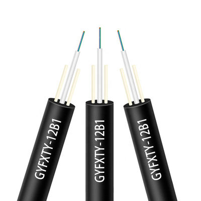 2core 4core 6core Outdoor Single Mode GYFXTY Optical Fiber Cable Telecommunication Grade Cables