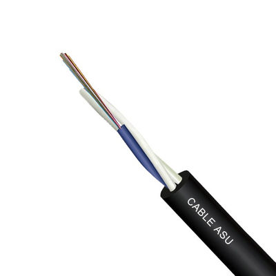 12 Core Ftth Optical Cable Mini ADSS Span 120m With FRP Strength Member