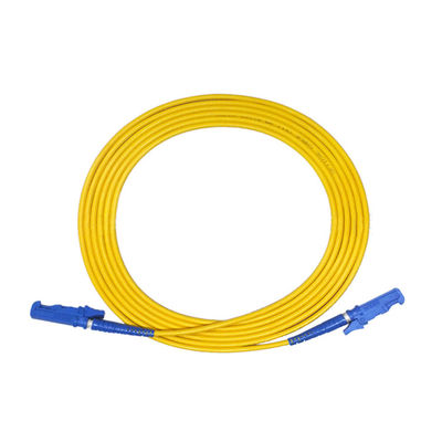 Singlemode Patch Cord Simplex E2000/UPC To E2000/UPC Fiber Optic Patch Cables 1m 3m