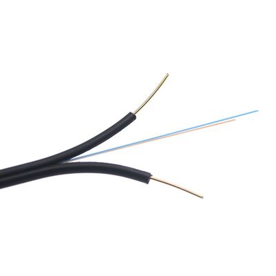 Indoor LSZH Fiber Drop Wire G657A1 G652D G652A 6 Core Comms Cable
