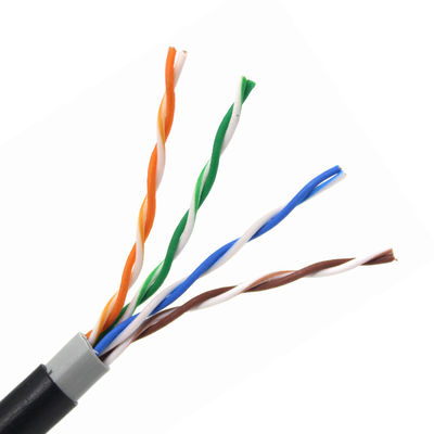 UTP 1000ft Outdoor Cat5E Ethernet Cable 4pr 24awg Utp Double Jacket