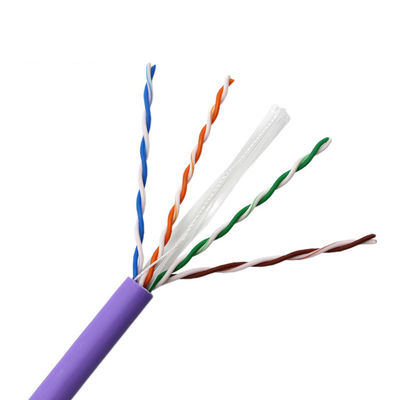 Color Code PE UTP CAT6 Ethernet Cable LSZH Jacket CE ISO RoHS Approved