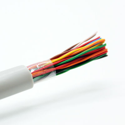 OD 0.4mm Indoor Telephone Wire 2 Pair Copper PE PVC Insulation