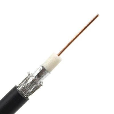 Solid Bare Copper Rg6 Antenna Cable 75 Ohm Rg59 CCTV Cable 100m 200m