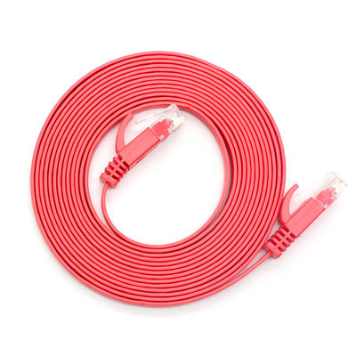 30Awg Network Patch Cord Unshielded CAT5e Flat Copper Patch Cable