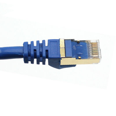 FTP Cat5e 1m 3m Shielded Network Patch Cord 24awg 26awg For Computer