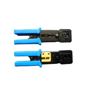 8p8c Rj45 Pass Through Connectors Utp Gold Plating Cat6 Modular Plug