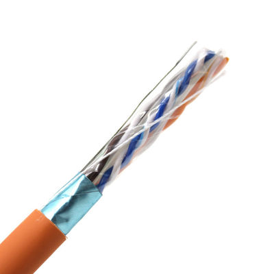 Indoor LSZH 1000ft 23AWG CAT6 Ethernet Cable Bare Copper FTP STP
