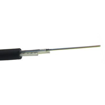 Outdoor 12 Cores Mini Fiber Optic Cable ADSS PE Jacket Span 80m 120m