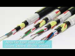 All Dielectric Self-Supporting ADSS Fiber Optic Cable Outdoor Cable Customized