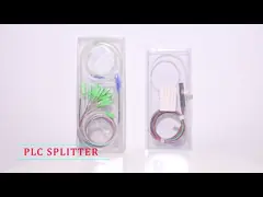 PLC Beam 1x8 Optical Fiber Splitter Parameters Can Be Customized
